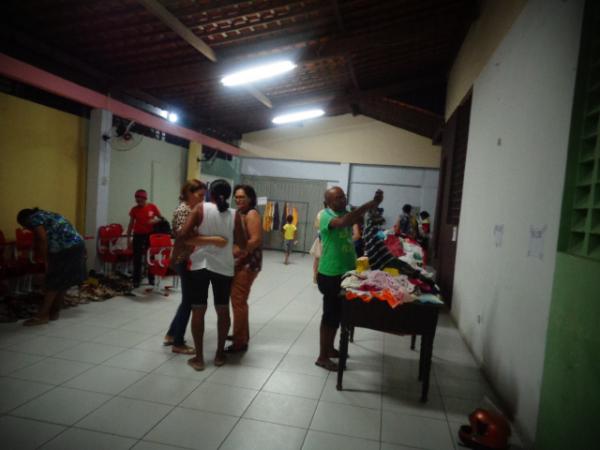 Igreja Evang&eacute;lica Batista promove bazar beneficente em Floriano.(Imagem:FlorianoNews)