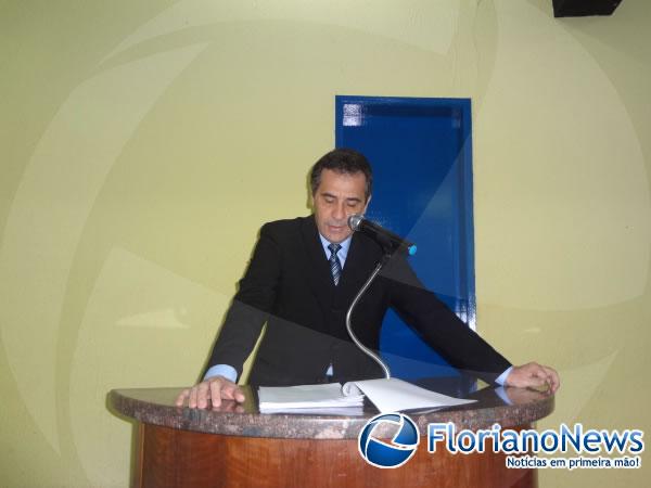 Prefeito Gilberto J&uacute;nior(Imagem:FlorianoNews)