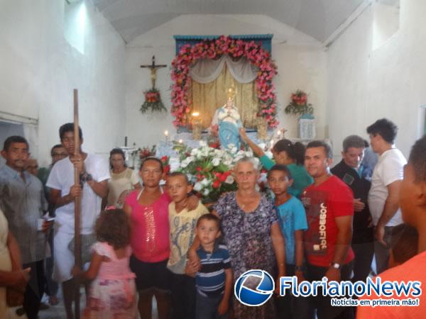 Festejos de Nossa Senhora da Concei&ccedil;&atilde;o &eacute; encerrado na localidade Manga.(Imagem:FlorianoNews)