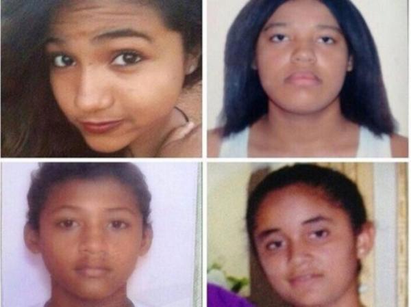 Quatro adolescentes de Jos&eacute; Freitas est&atilde;o desaparecidos h&aacute; dois dias. (Imagem:Divulga&ccedil;&atilde;o/Conselho Tutelar)