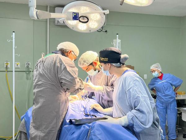HPM avança em procedimentos de alta complexidade e realiza primeira cirurgia de coluna(Imagem: Ascom Sesapi)