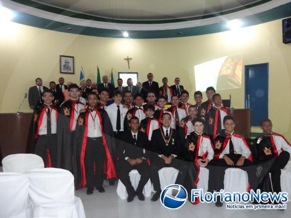 Dia do DeMolay foi comemorado na C&acirc;mara Municipal de Floriano.(Imagem:FlorianoNews)
