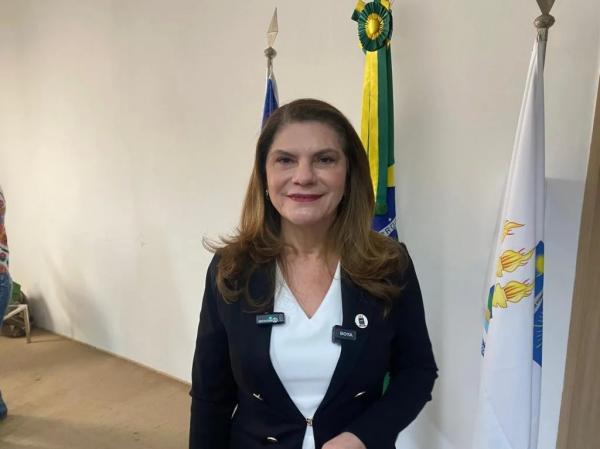 Reitora da UFPI, Nadir Nogueira.(Imagem:Jonas Carvalho/ Portal ClubeNews)