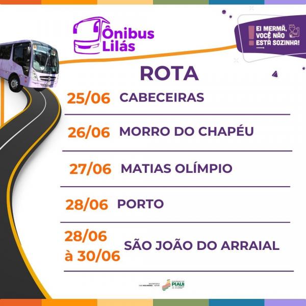 Sempi inicia novas rotas do Ônibus Lilás com serviços de assistência jurídica e psicológica