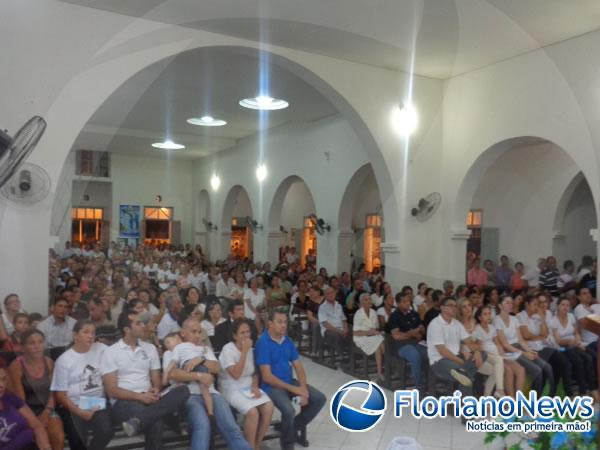 Missa de s&eacute;timo dia homenageia Secret&aacute;rio Gonzaga Carvalho.(Imagem:FlorianoNews)