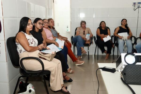 Secretaria de Sa&uacute;de promove palestra do Julho Laranja e refor&ccedil;a preven&ccedil;&atilde;o ortod&ocirc;ntica infantil em Floriano.(Imagem:Secom)