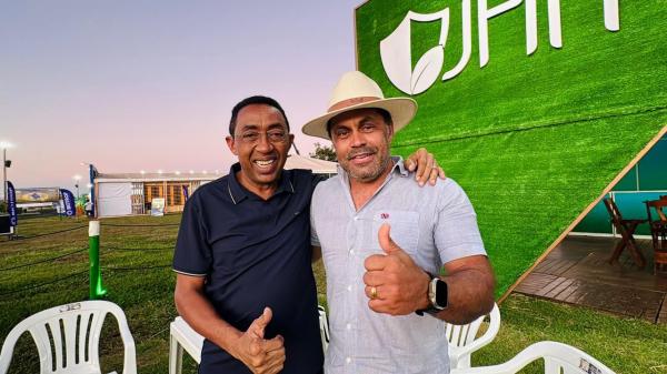 Joel participa da ExpoSoja e recebe o apoio de lideranças do agro no Piauí(Imagem:Ascom)