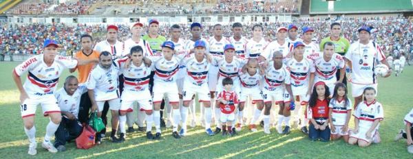 River-PI, campe&atilde;o Piauiense de 2007 praticamente invicto.(Imagem:O DIA)