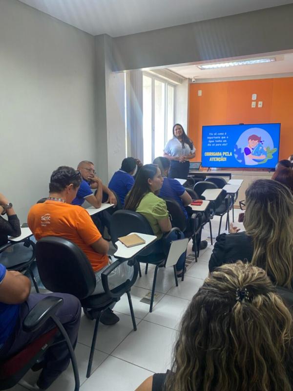 jeto Ecos realiza palestra em comemoração ao Dia Mundial da Água(Imagem:Divulgação)
