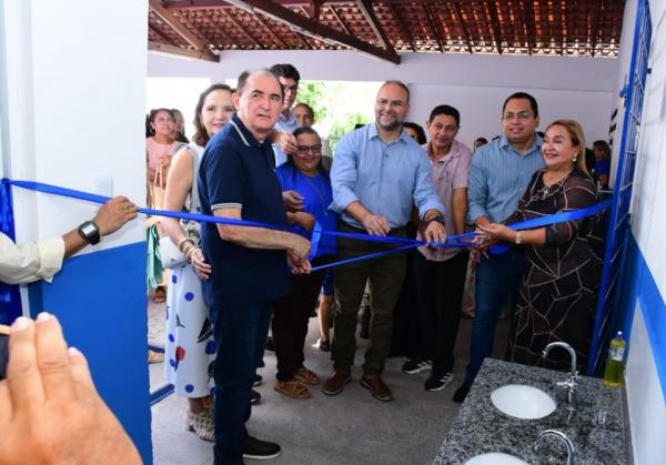 Reforma e ampliação da Escola Iracema Miranda são entregues com presença do Legislativo em Floriano(Imagem:Reprodução/Instagram)