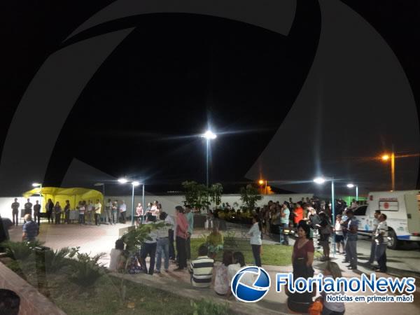 Inaugurada Pra&ccedil;a do bairro Caixa D'&aacute;gua.(Imagem:FlorianoNews)