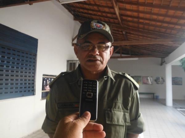 Tenente-Coronel Lisandro Hon&oacute;rio.(Imagem:FlorianoNews)