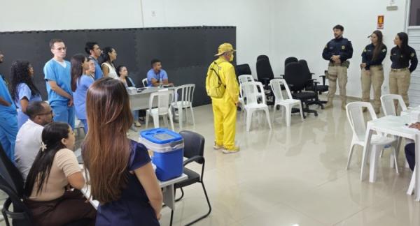 Prefeitura de Floriano participa de ação de saúde para motoristas em parceria com a PRF(Imagem:Secom)
