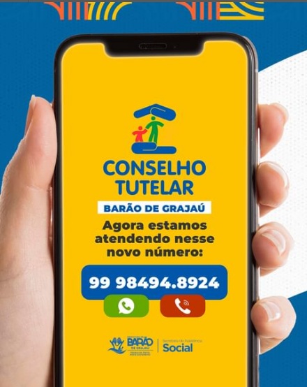 Conselho Tutelar de Barão de Grajaú lança novo número de contato à população