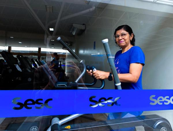 Melhore sua saúde e qualidade de vida praticando exercícios físicos nas academias do Sesc(Imagem:Divulgação)