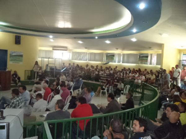 Audi&ecirc;ncia p&uacute;blica debate processo de terceiriza&ccedil;&atilde;o do Hospital Tib&eacute;rio Nunes.(Imagem:FlorianoNews)
