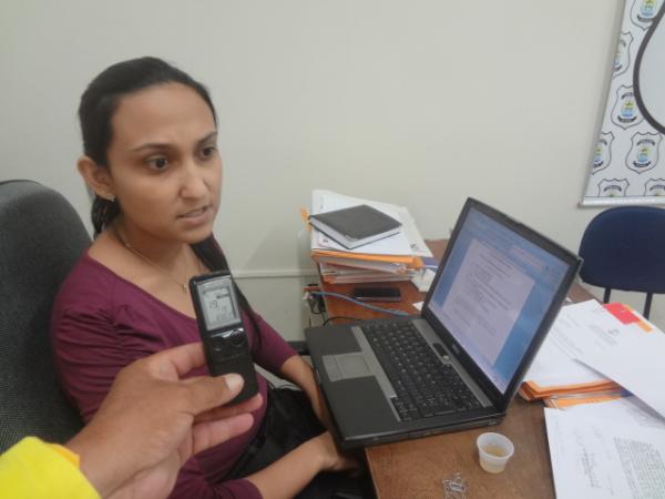 Delegada Luana Alves(Imagem:FlorianoNews)