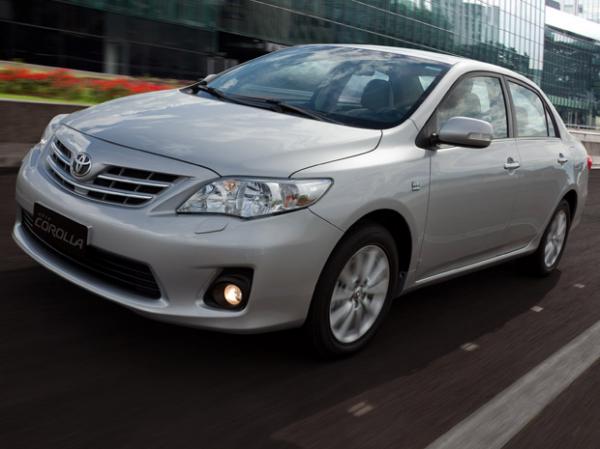 Toyota Corolla, de novo, é o carro mais vendido do ano