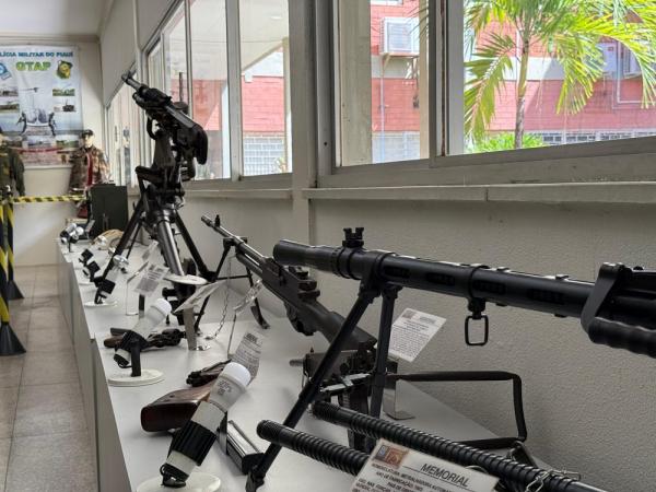 Museu da PMPI(Imagem:Ascom PMPI)