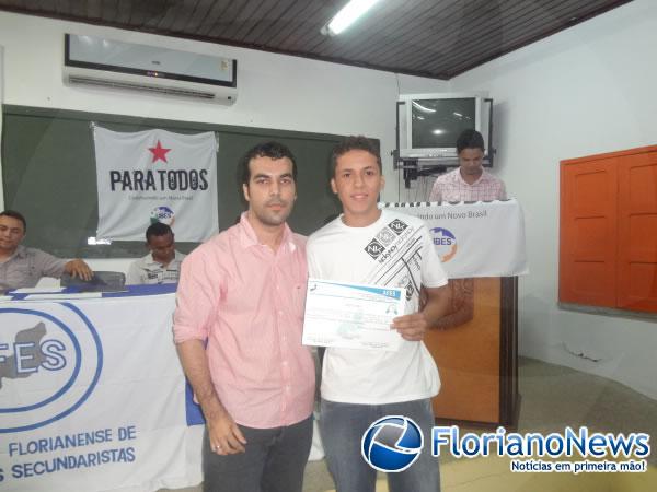 AFES realizou cerim&ocirc;nia de posse dos Gr&ecirc;mios Estudantis de Floriano.(Imagem:FlorianoNews)