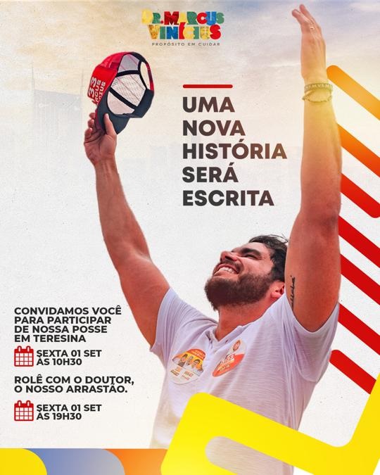 Dr. Marcus Vinícius toma posse como deputado estadual nesta sexta-feira na Alepi