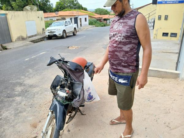 Morador denuncia perigo causado por animais soltos na PI-140 em Floriano.(Imagem:FlorianoNews)