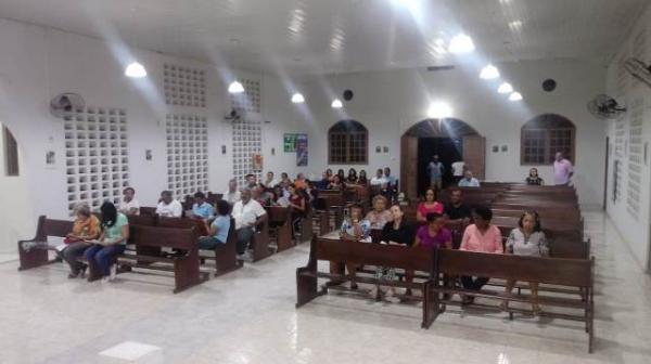 Alvorada marca abertura do Festejo de S&atilde;o Sebasti&atilde;o no Conjunto Pedro Simpl&iacute;cio.(Imagem:FlorianoNews)