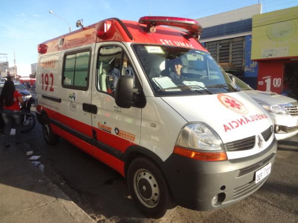 SAMU realizou simulação de acidente no centro de Floriano