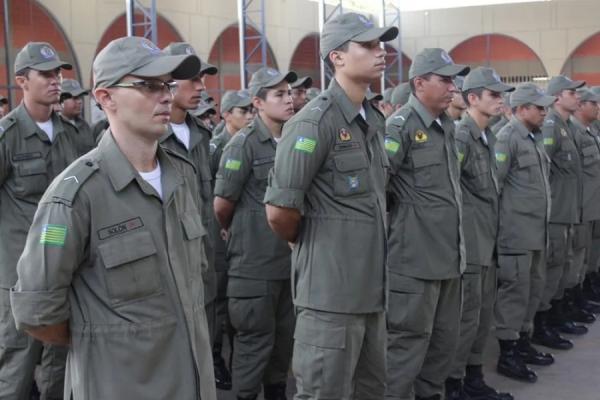 Policiais militares do Piau&iacute;.(Imagem:Divulga&ccedil;&atilde;o/ Pol&iacute;cia Militar do Piau&iacute; )