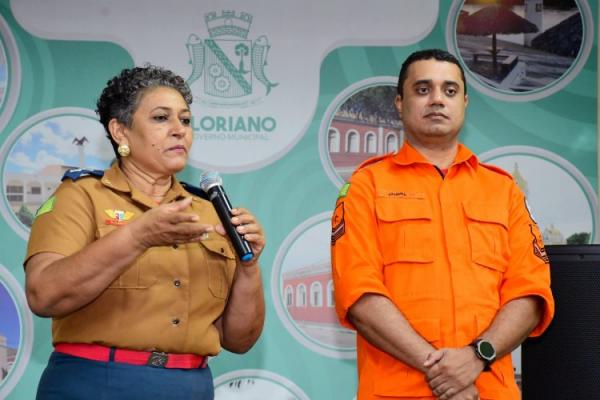 Prefeitura de Floriano capacita volunt&aacute;rios da Defesa Civil em parceria com o Governo do Estado(Imagem:Secom)