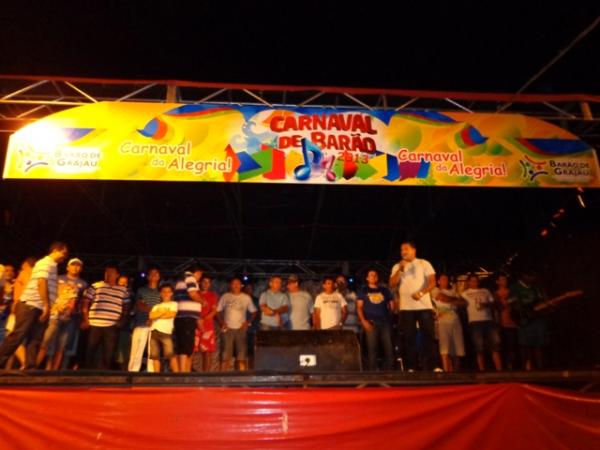 Bar&atilde;o de Graja&uacute; abre com sucesso em Carnaval da Alegria(Imagem:FlorianoNews)