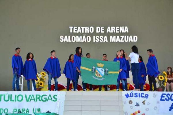 SEMED realiza Festival de Cultura e Arte nos 10 anos de Novo Mais Educa&ccedil;&atilde;o.(Imagem:SECOM)