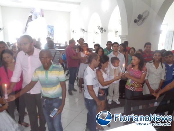 Par&oacute;quia de Santo Ant&ocirc;nio celebra Santo Casamenteiro com missa em Bar&atilde;o de Graja&uacute;.(Imagem:FlorianoNews)