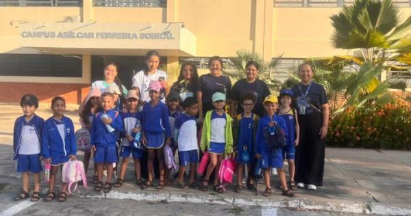 Alunos do Sesc Centro Educacional de Floriano visitam Clube de Ciências Cajuína