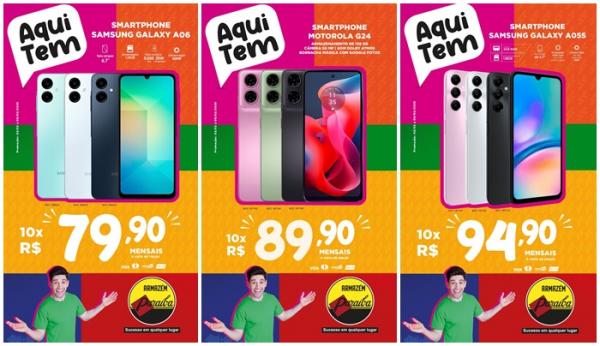 Armazém Paraíba de Floriano traz ofertas imperdíveis com parcelamento facilitado.(Imagem:Divulgação)