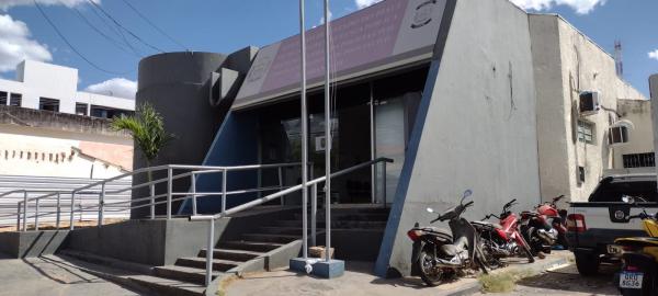 Delegacia Regional de Pol&iacute;cia Civil em Floriano.(Imagem:FlorianoNews)
