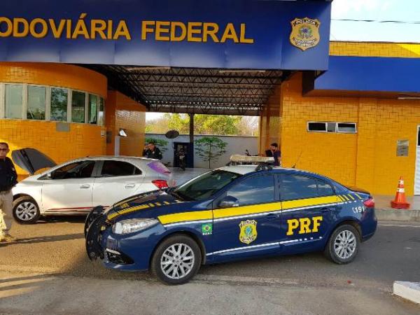 Homem acusado de receptação e falsificação é preso na BR 230.(Imagem:PRF)