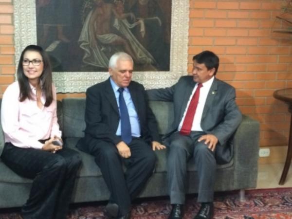 W. Dias em visita à Alepi(Imagem:Alepi)