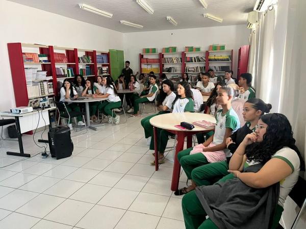 Estudantes de Buriti dos Montes utilizam a música como aliada para o sucesso no Saeb(Imagem: Ascom Seduc)