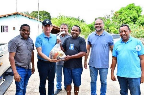 Prefeitura de Floriano realiza entrega de cestas b&aacute;sicas em comunidades rurais(Imagem:Reprodu&ccedil;&atilde;o/Instagram)
