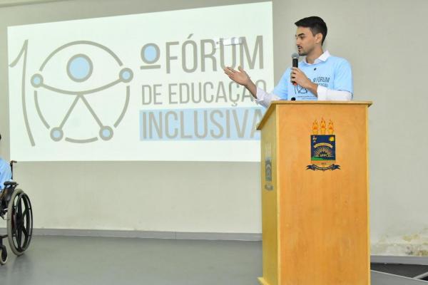  X F&oacute;rum de Educa&ccedil;&atilde;o Inclusiva teve a participa&ccedil;&atilde;o do Poder Legislativo de Floriano(Imagem:CMF)