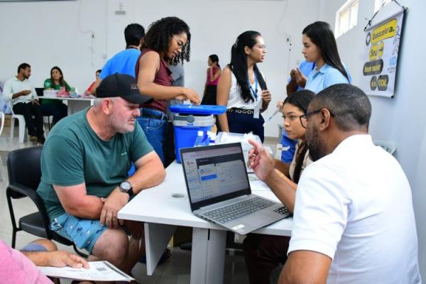 Prefeitura de Floriano participa de ação de saúde para motoristas em parceria com a PRF(Imagem:Secom)