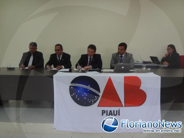OAB-PI realizou Audi&ecirc;ncia P&uacute;blica em Floriano.(Imagem:FlorianoNews)