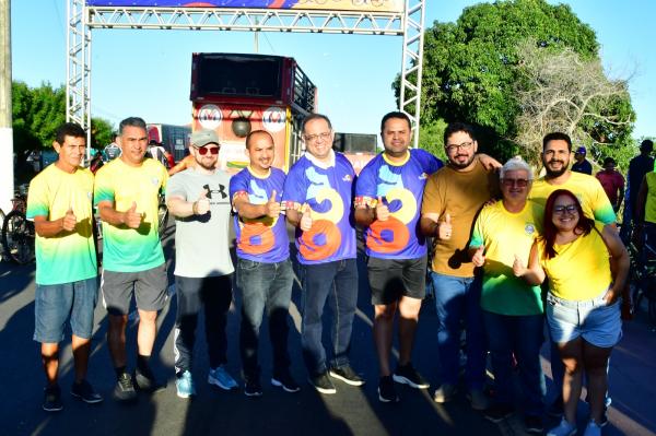 Poder Legislativo participa de a&ccedil;&otilde;es esportivas em comemora&ccedil;&atilde;o ao anivers&aacute;rio de Floriano(Imagem:CMF)