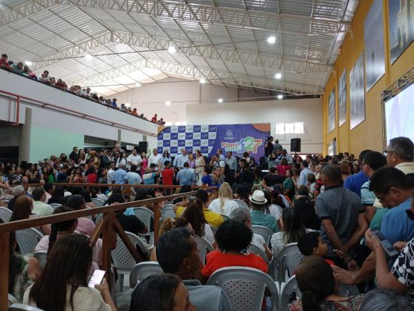 Reinaugura&ccedil;&atilde;o do Mercado P&uacute;blico Central de Floriano.(Imagem:FlorianoNews)