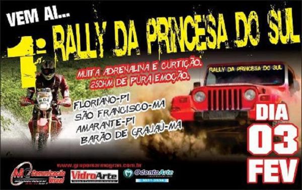 1&ordm; Rally da Princesa(Imagem:Divulga&ccedil;&atilde;o)