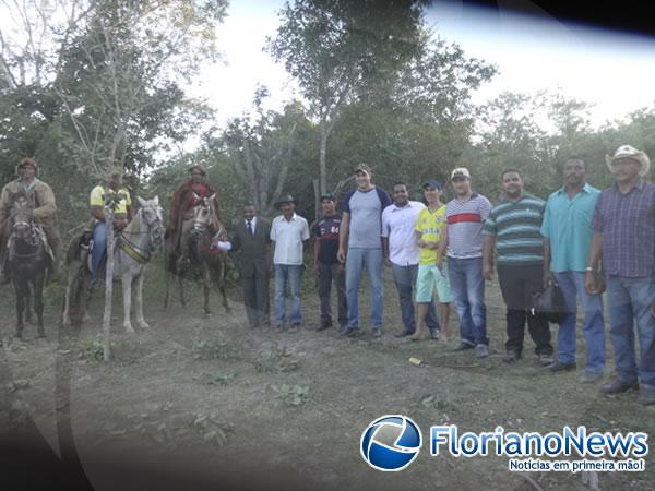 Festa do Vaqueiro animou o s&aacute;bado na localidade Saco.(Imagem:FlorianoNews)
