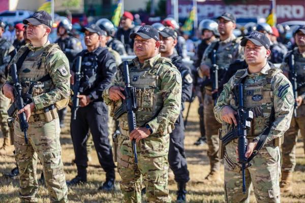 A Polícia Militar do Piauí reforça o policiamento no litoral a partir do dia 26 de dezembro, com o envio de mais de 200 policiais.(Imagem:Sd Thiago Amaral/ Ascom PMPI)