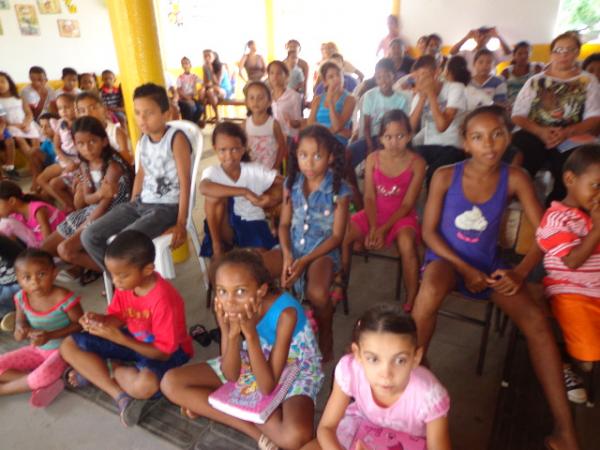 Escola Antonieta Castro realizou aula inaugural do Programa Mais Educa&ccedil;&atilde;o.(Imagem:FlorianoNews)