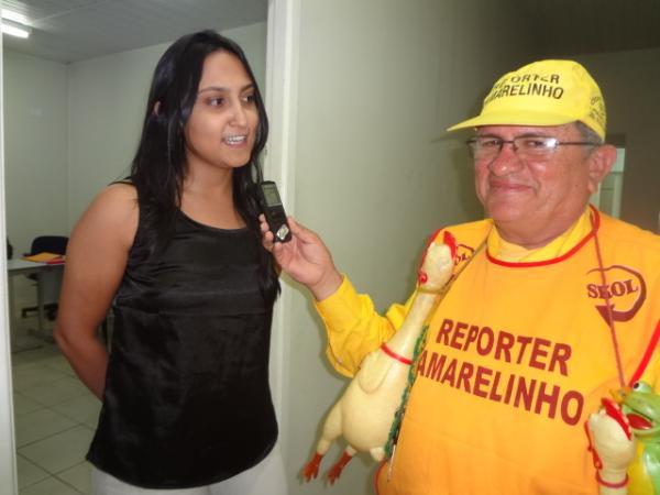 Luana Alves, delegada da mulher de Floriano.(Imagem:FlorianoNews)